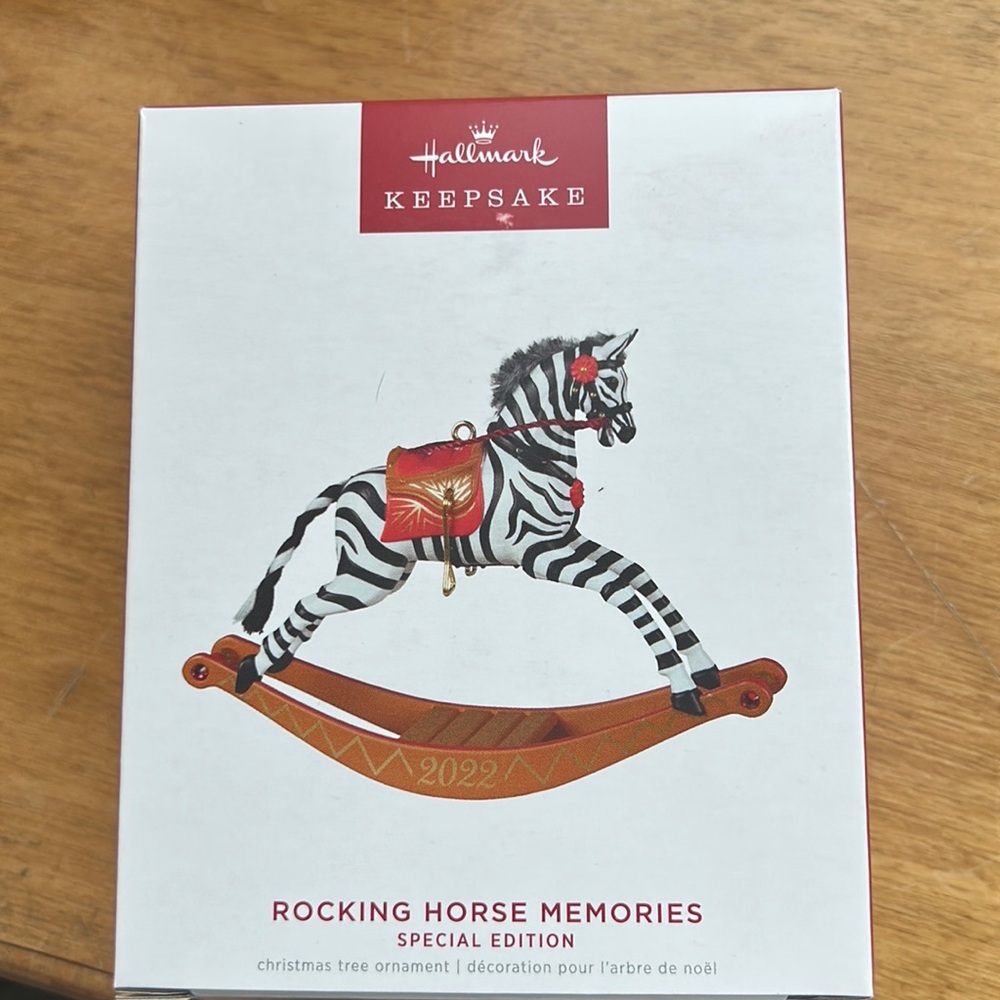 Hallmark Rocking Horse Memories ornament